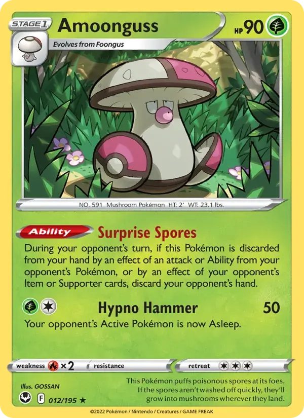Amoonguss - 012/215 - Silver Tempest