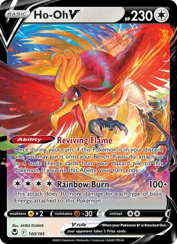 Ho-Oh V - 140/215 - Silver Tempest