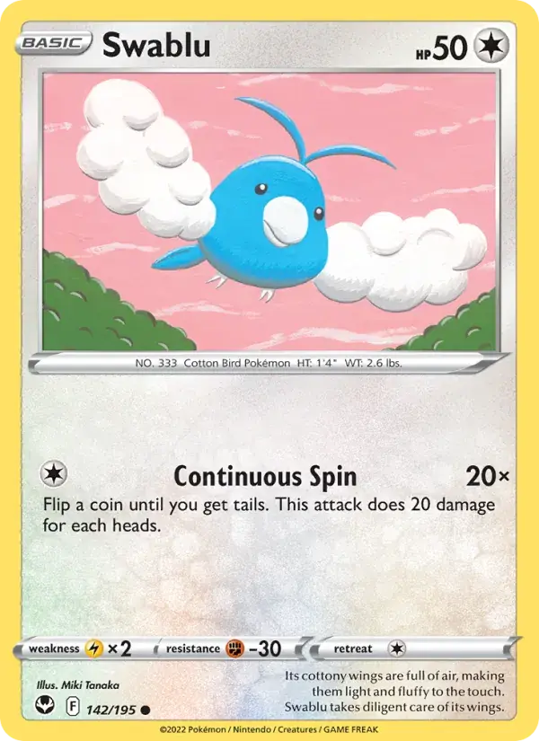 Swablu - 142/215 - Silver Tempest