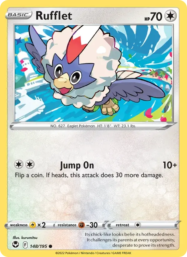 Rufflet - 148/215 - Silver Tempest