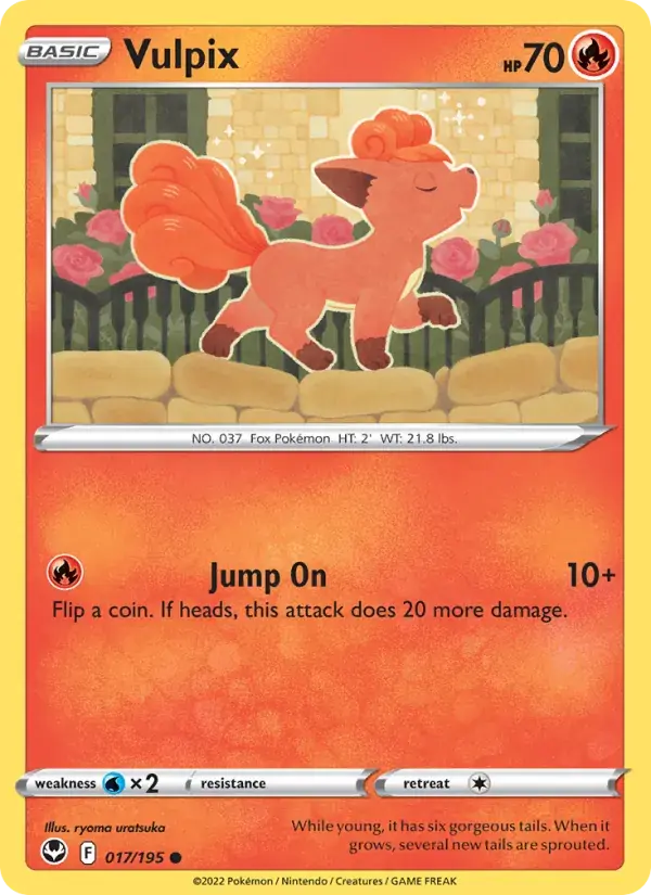 Vulpix - 017/215 - Silver Tempest