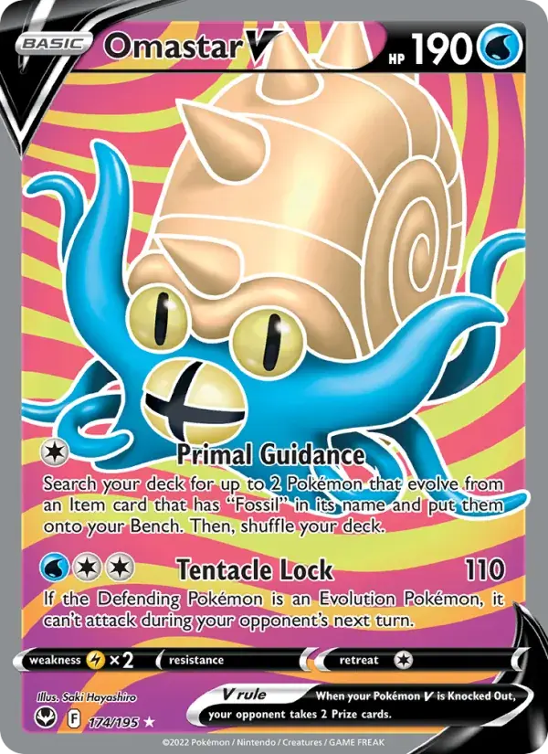 Omastar V - 174/215 - Silver Tempest