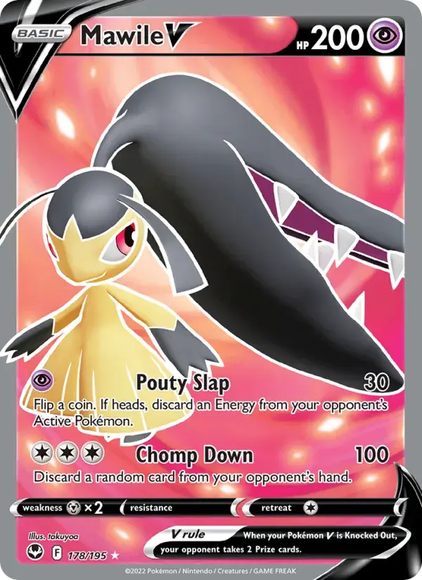 Mawile V - 178/215 - Silver Tempest