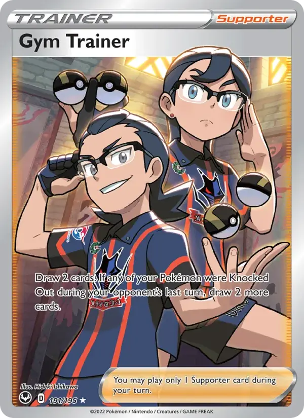 Gym Trainer - 191/215 - Silver Tempest