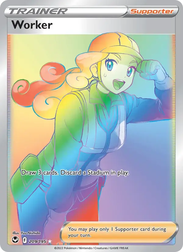 Worker - 209/215 - Silver Tempest