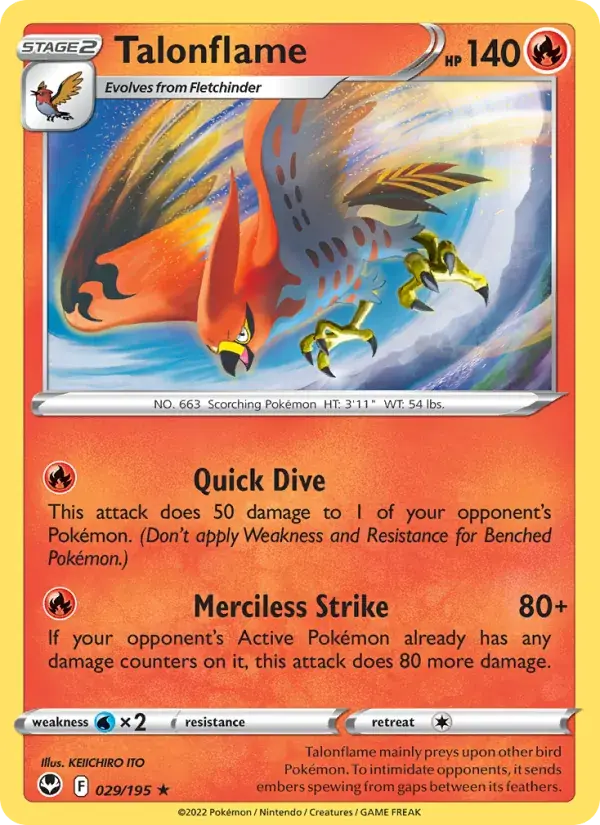 Talonflame - 029/215 - Silver Tempest