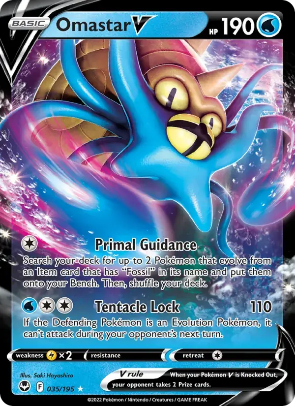 Omastar V - 035/215 - Silver Tempest