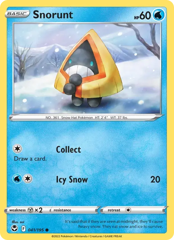 Snorunt - 041/215 - Silver Tempest