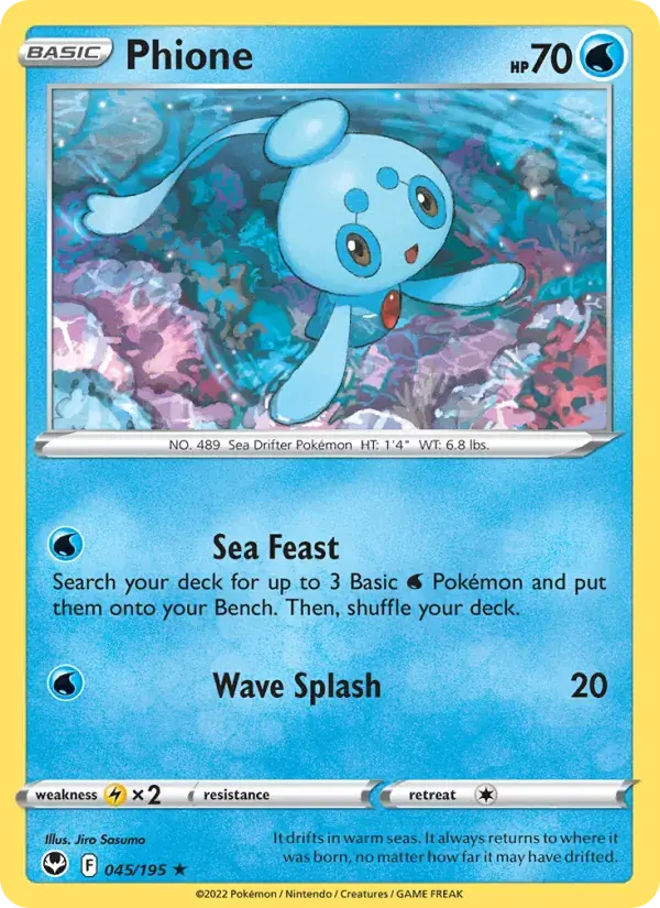 Phione - 045/215 - Silver Tempest