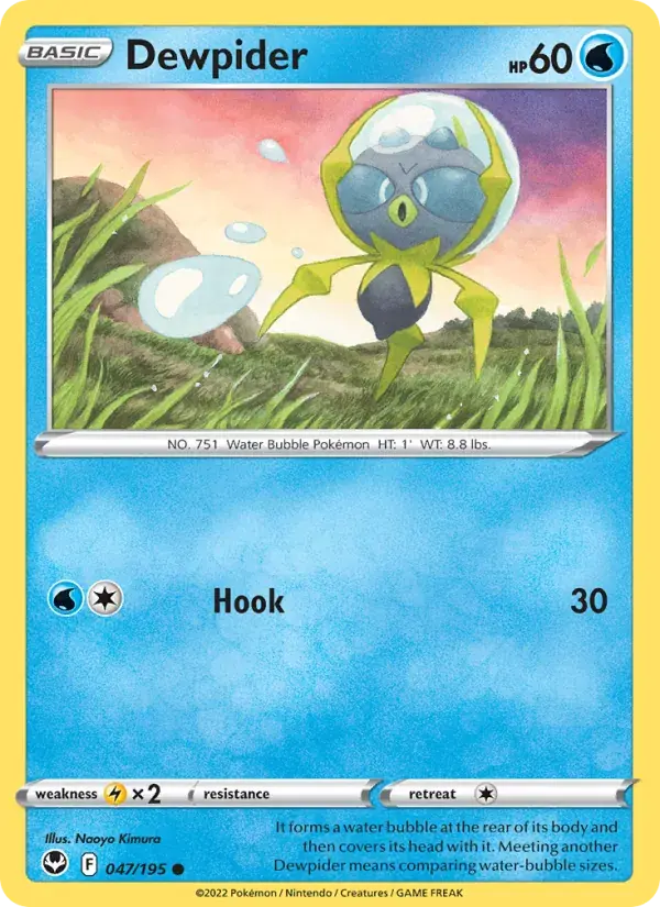 Dewpider - 047/215 - Silver Tempest