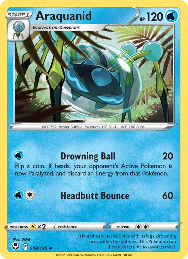 Araquanid - 048/215 - Silver Tempest