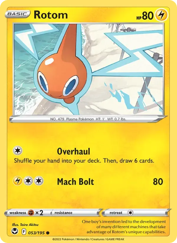Rotom - 053/215 - Silver Tempest