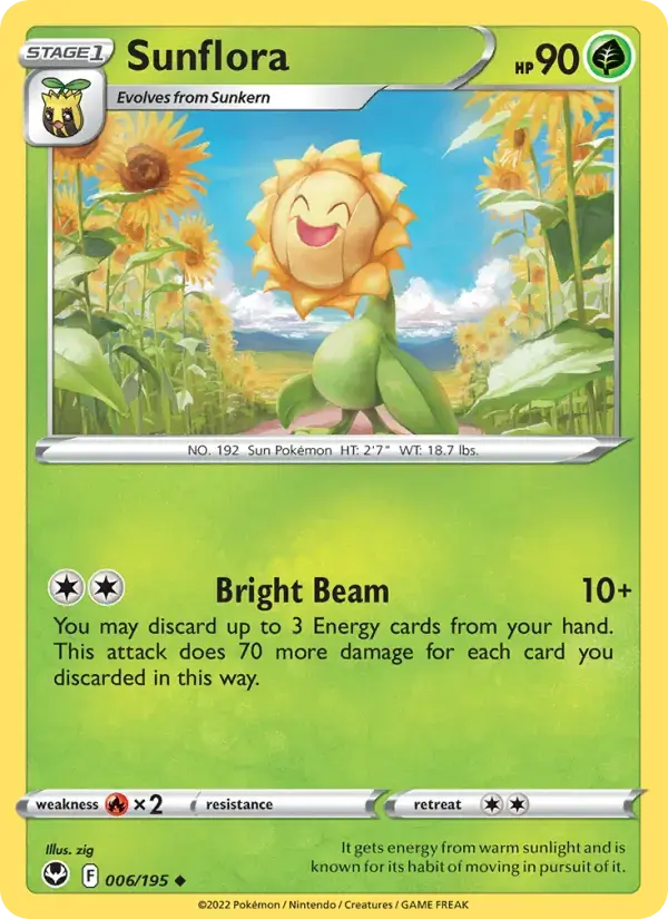 Sunflora - 006/215 - Silver Tempest