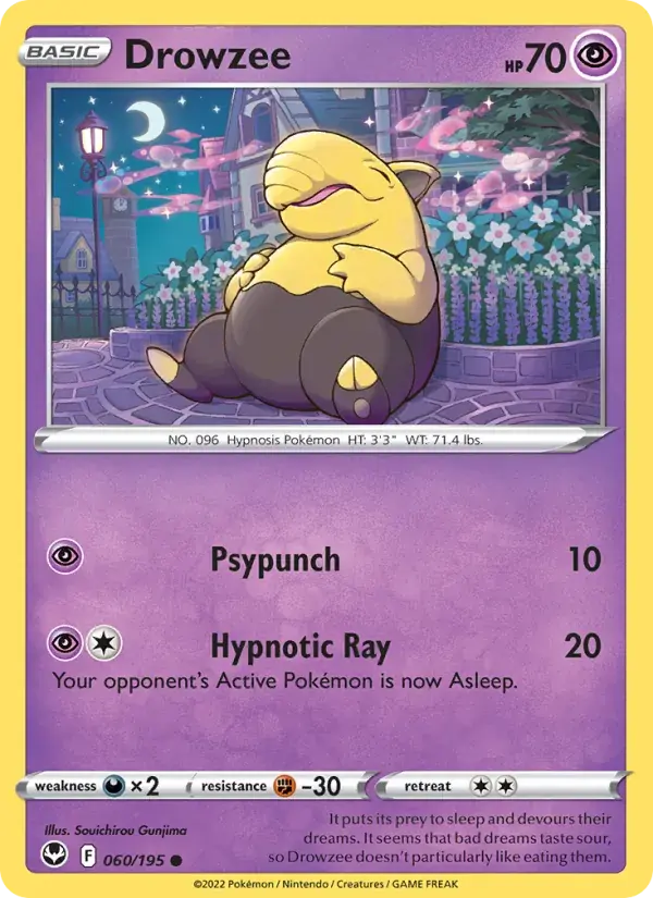 Drowzee - 060/215 - Silver Tempest