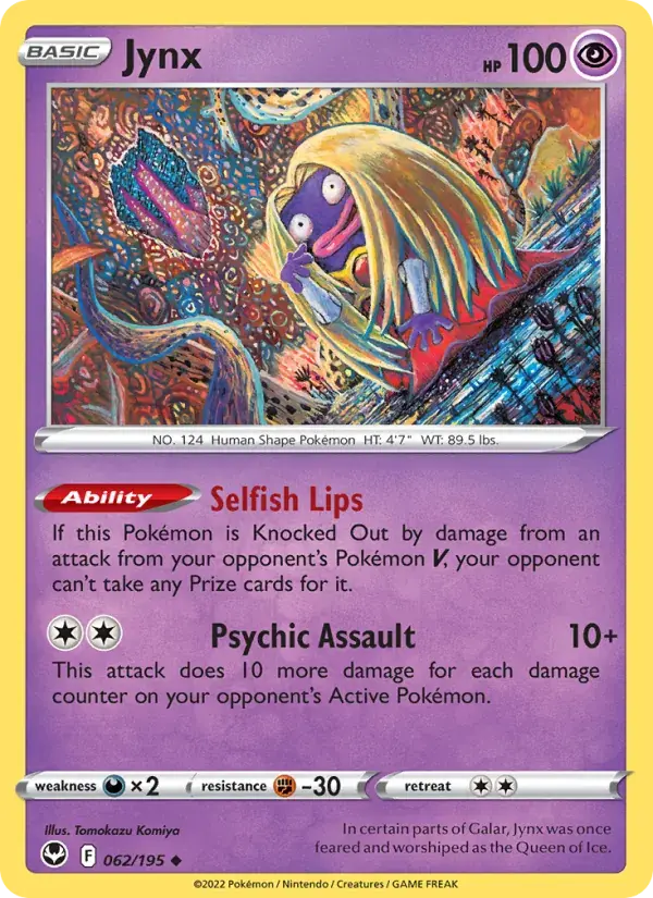 Jynx - 062/215 - Silver Tempest