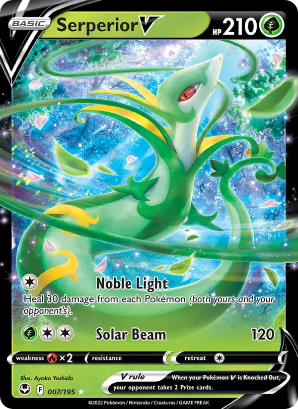 Serperior V - 007/215 - Silver Tempest