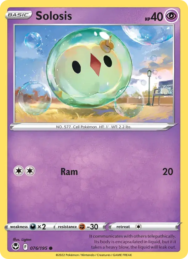 Solosis - 076/215 - Silver Tempest