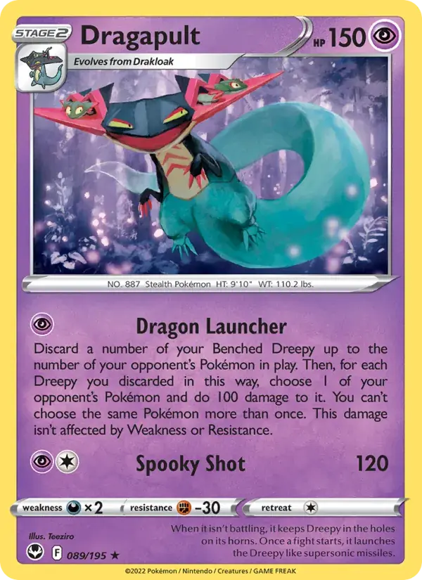 Dragapult - 089/215 - Silver Tempest