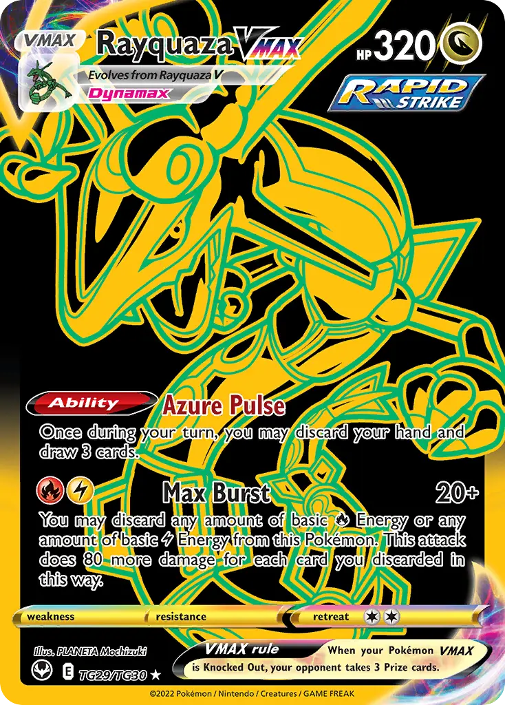 Rayquaza VMAX - TG29/215 - Tempête Argentée