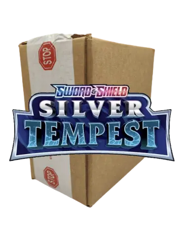 Silver Tempest 24 Sleeved Booster Case