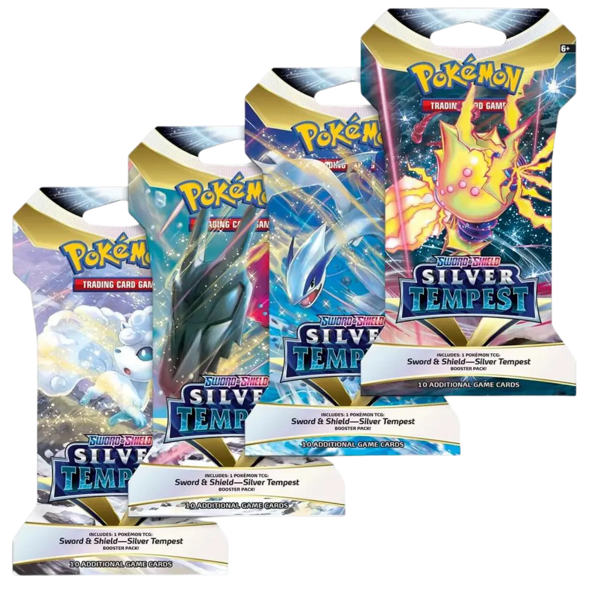Silver Tempest: Sleeved Booster Pack Art Set