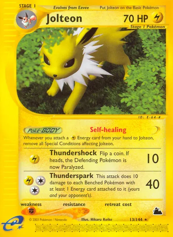 Jolteon - 13/182 - Skyridge