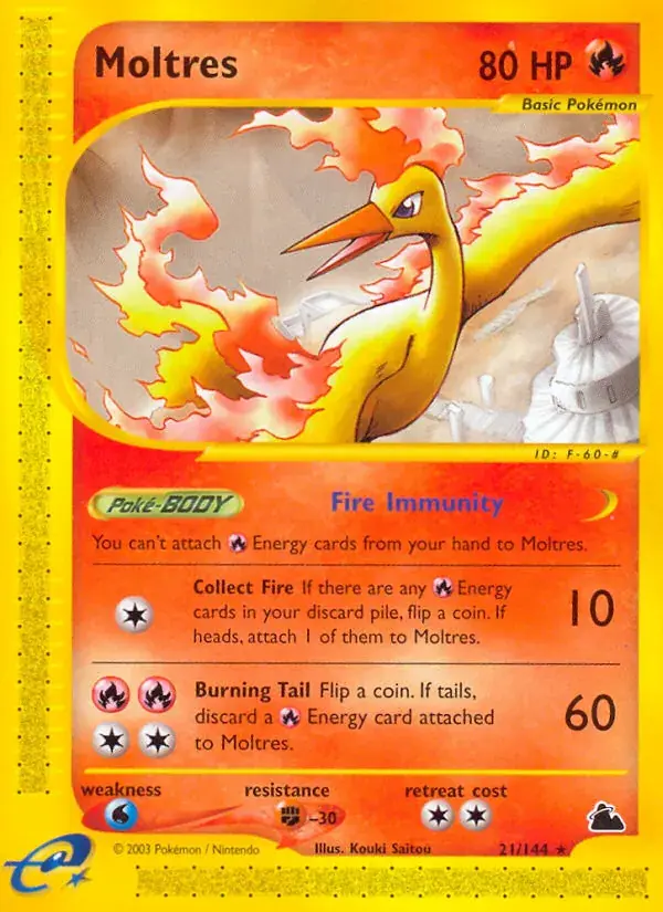 Moltres - 21/182 - Skyridge