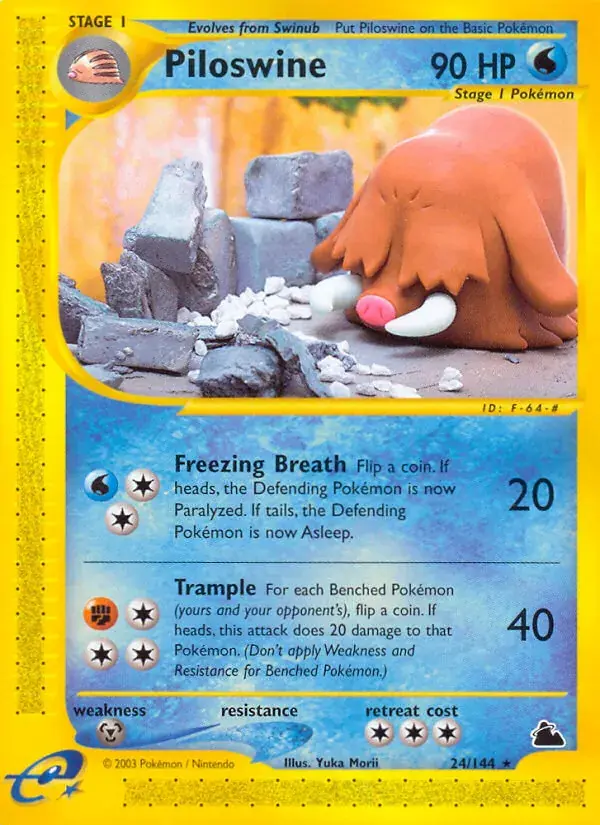 Piloswine - 24/182 - Skyridge