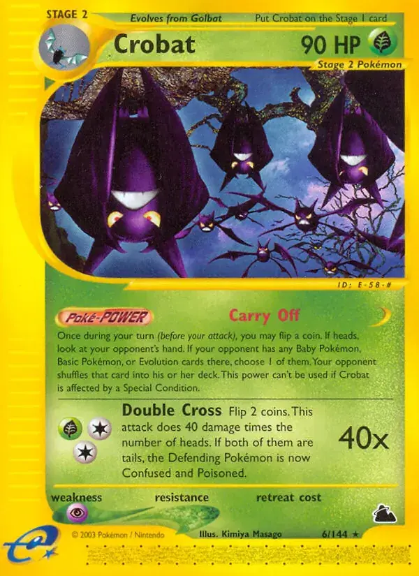 Crobat - 6/182 - Skyridge