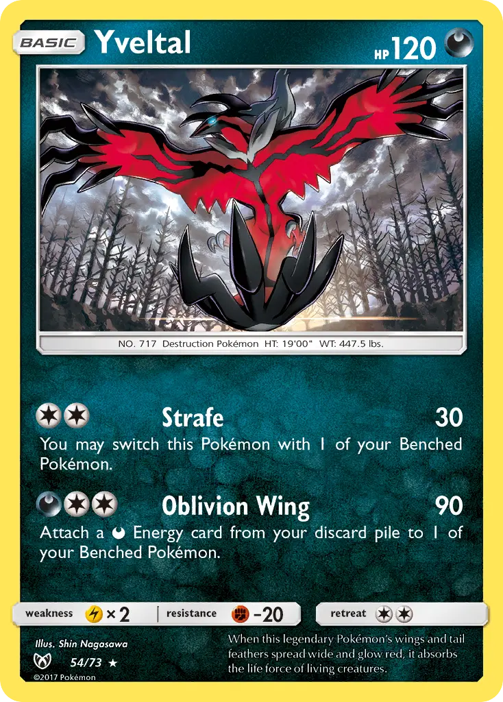 Yveltal - 54/78 - Légendes Brillantes