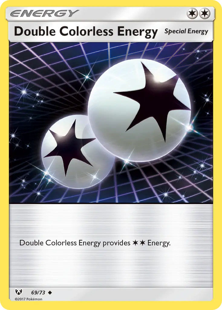 Double Énergie Incolore - 69/78 - Légendes Brillantes