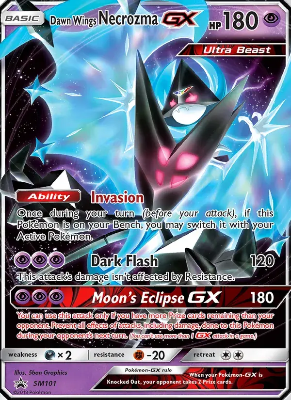 Necrozma Ailes de l’Aurore GX - SM101/248 - Promo SM