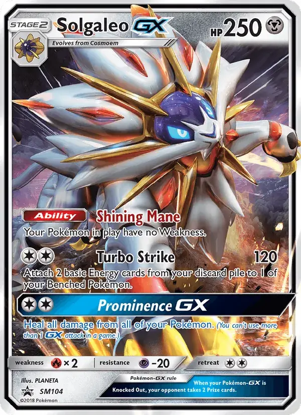 Solgaleo GX - SM104/248 - Promo SM