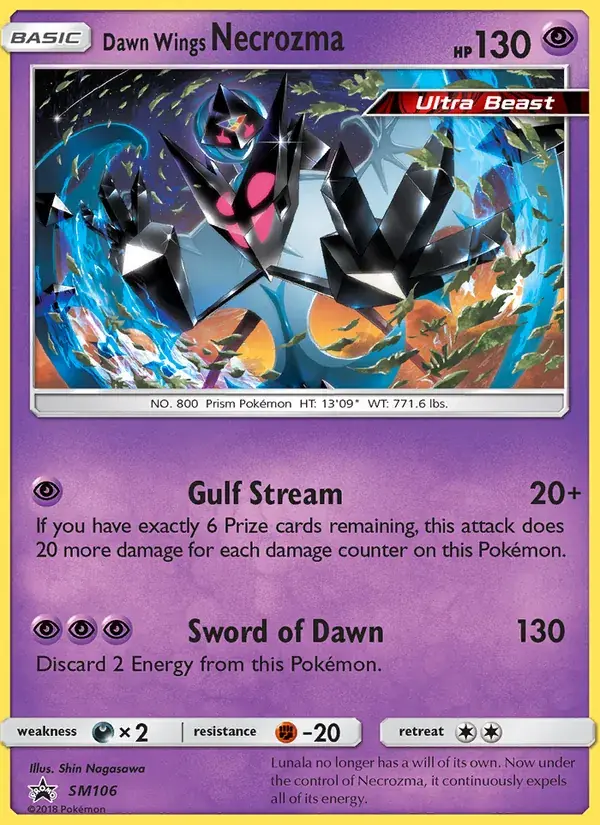 Necrozma Ailes de l’Aurore - SM106/248 - Promo SM