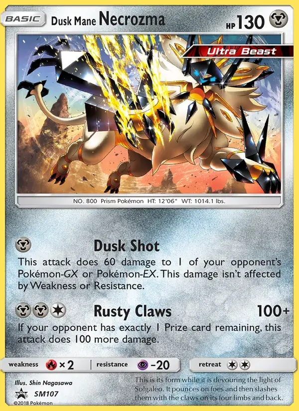 Necrozma Crinière du Couchant - SM107/248 - Promo SM