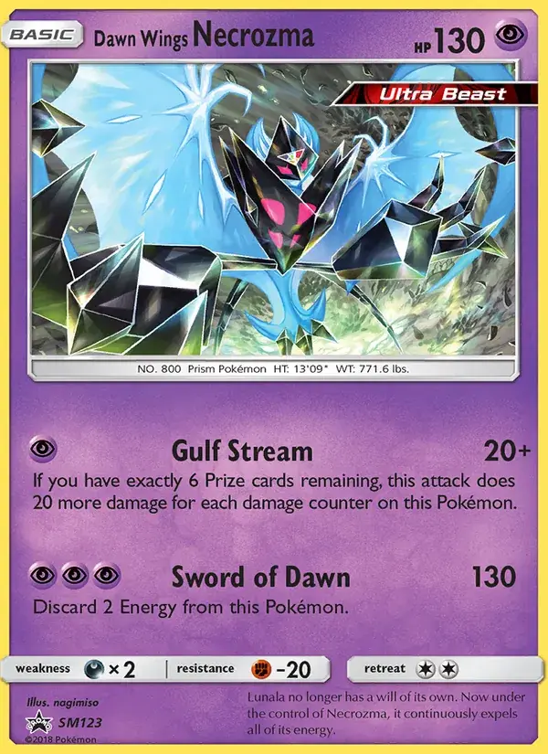 Necrozma Ailes de l’Aurore - SM123/248 - Promo SM