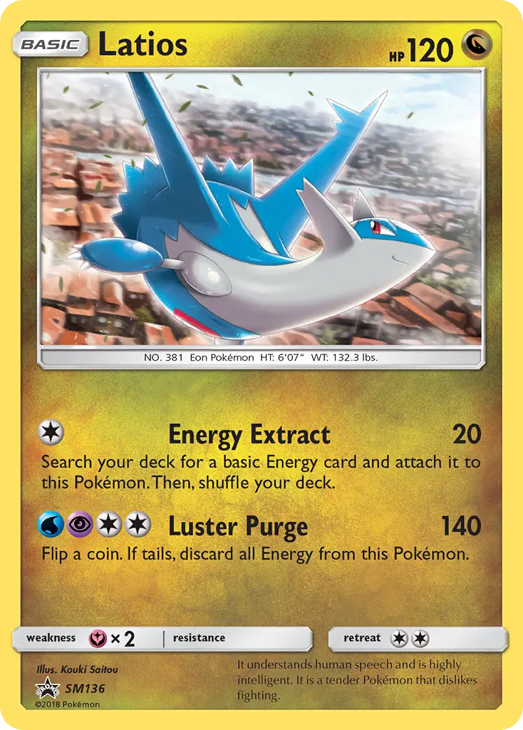 Latios - SM136/248 - Promo SM