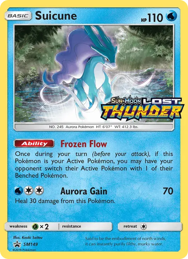Suicune - SM149/248 - Promo SM