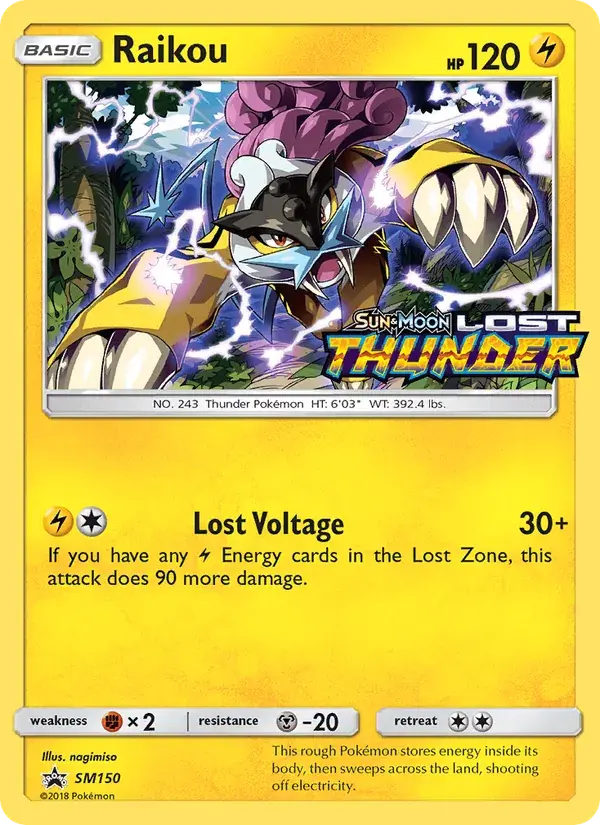 Raikou - SM150/248 - Promo SM