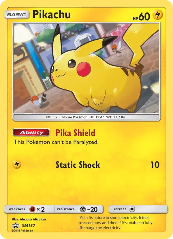 Pikachu - SM157/248 - Promo SM