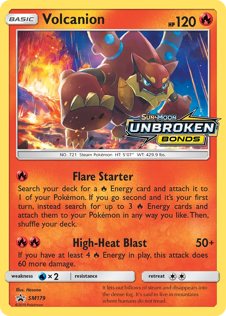 Volcanion - SM179/248 - Promo SM