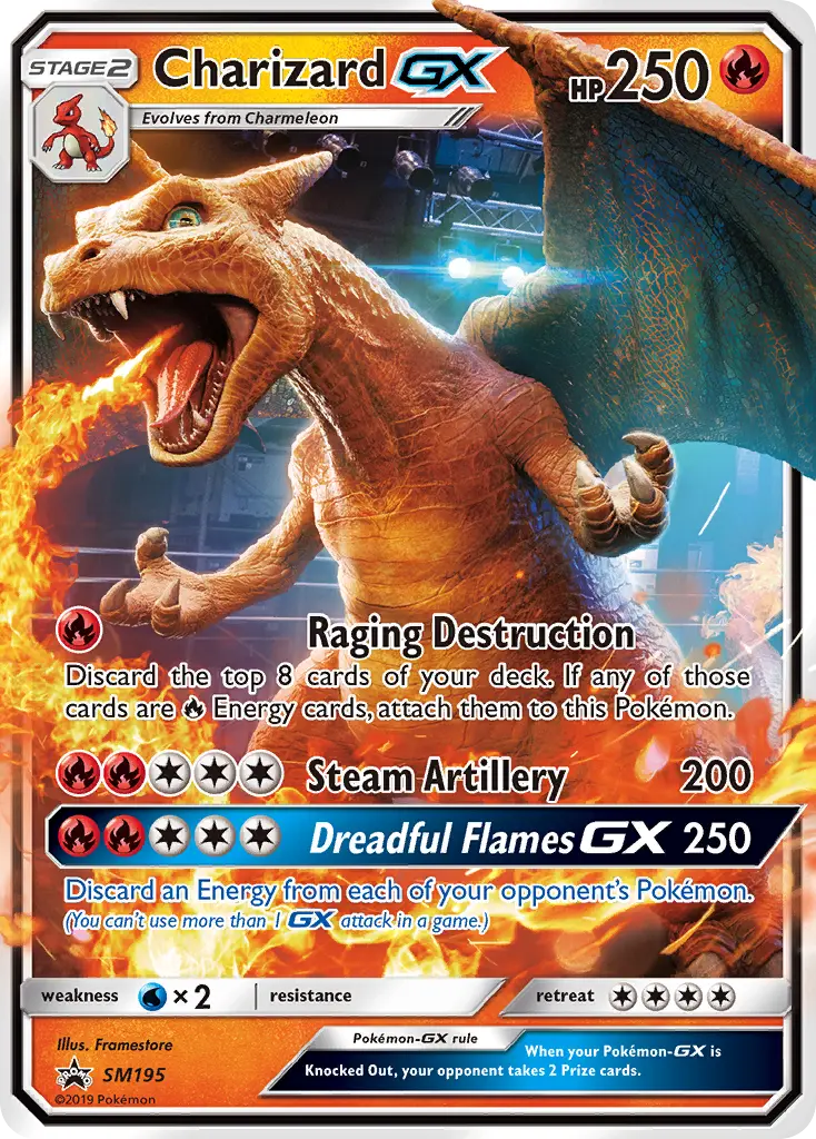 Dracaufeu GX - SM195/248 - Promo SM