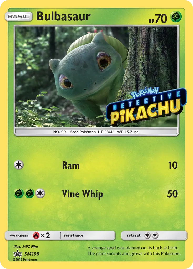 Bulbizarre - SM198/248 - Promo SM