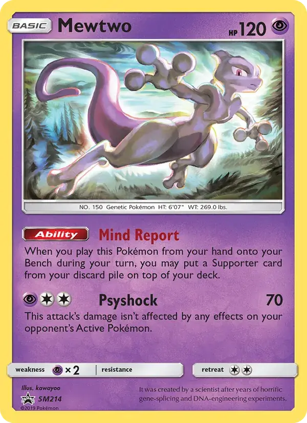 Mewtwo - SM214/248 - Promo SM