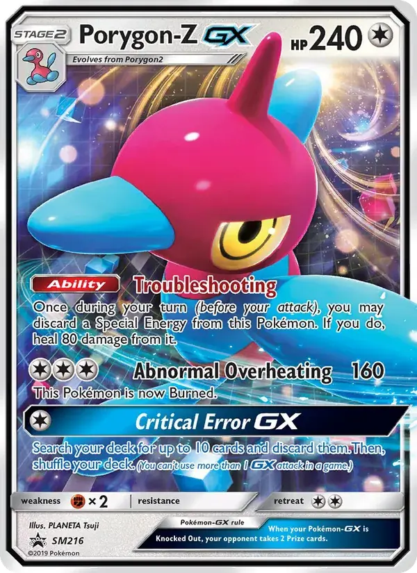 Porygon-Z GX - SM216/248 - Promo SM
