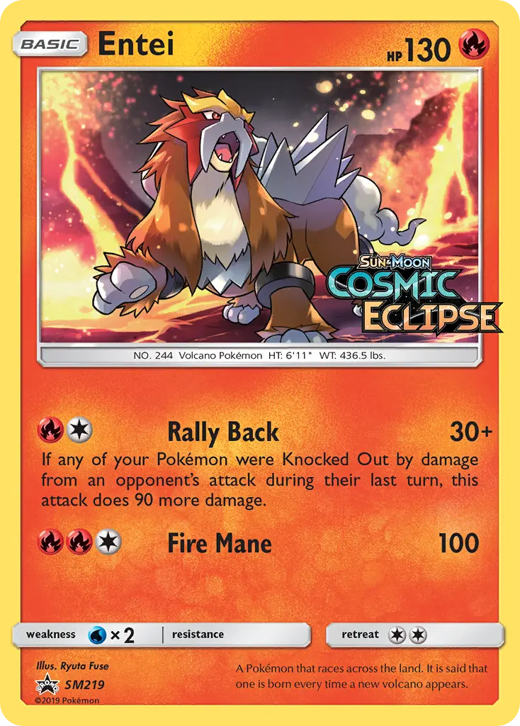 Entei - SM219/248 - Promo SM