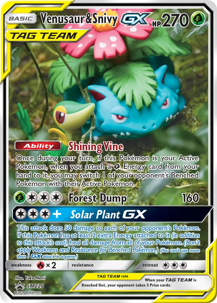 Florizarre et Vipélierre GX - SM229/248 - Promo SM