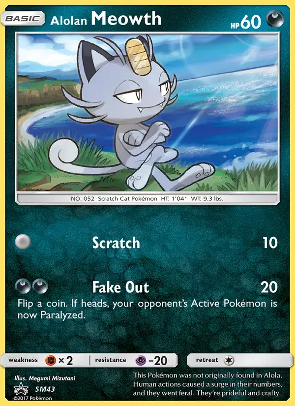 Miaouss d’Alola - SM43/248 - Promo SM