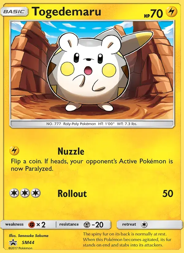 Togedemaru - SM44/248 - Promo SM