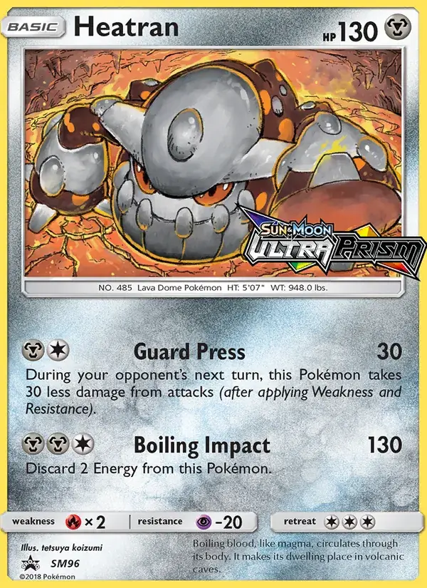 Heatran - SM96/248 - Promo SM